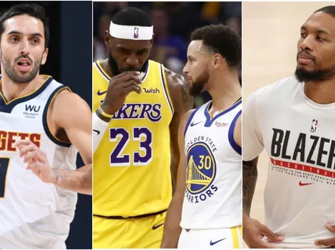 Lo que se juegan LeBron, Curry, Campazzo y Lillard en la última jornada de la NBA
