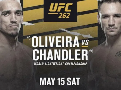 Cómo ver EN VIVO el UFC 262: hora, TV y cartelera principal con Charles Oliveira vs Michael Chandler
