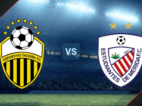 VER EN VIVO Deportivo Táchira vs Estudiantes de Mérida HOY por la Liga de Venezuela: hora y canal de TV