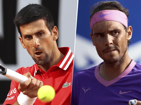 Qué canal transmite Novak Djokovic vs. Rafael Nadal por el Masters 1000 de Roma