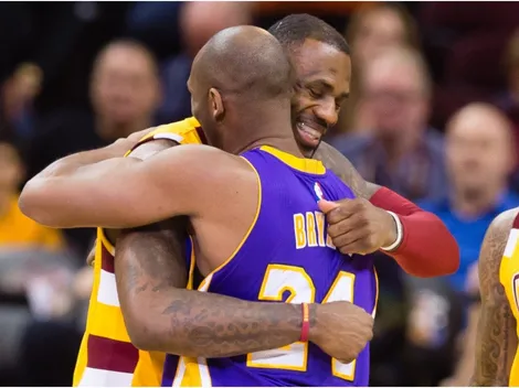 Los puntos y asistencias de LeBron en el día de inducción al HOF de Kobe