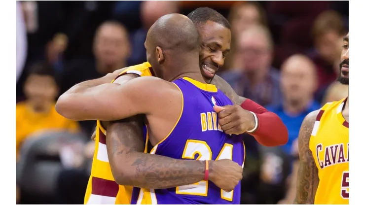LeBron James y Kobe Bryant