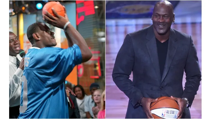 LeBron James y Michael Jordan jugaron juntos