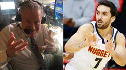 Chris Marlowe y Facundo Campazzo (Foto: @ChrisMarlowe y Getty)