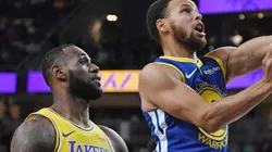LeBron James y Stephen Curry, estrellas de la NBA