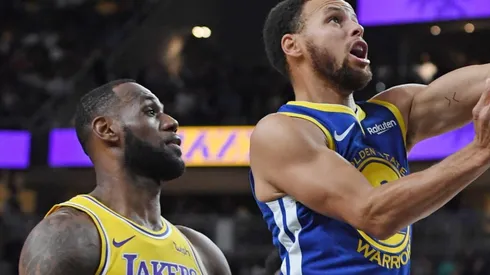 LeBron James y Stephen Curry, estrellas de la NBA