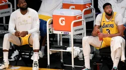 LeBron James y Anthony Davis