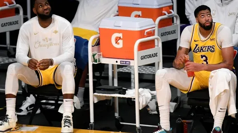 LeBron James y Anthony Davis