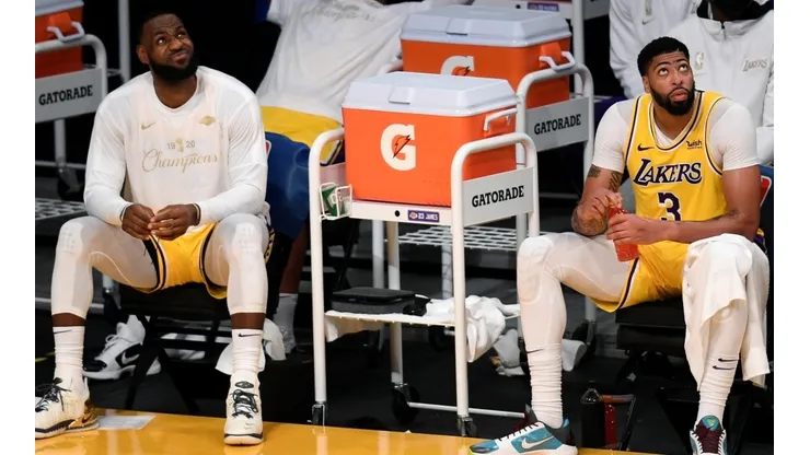 LeBron James y Anthony Davis