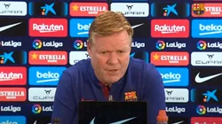 Koeman antes del mercado de pases: "Necesitamos más jugadores con gol"
