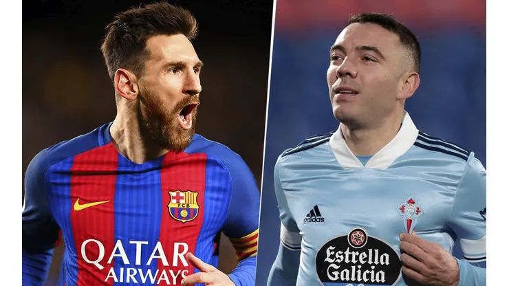 Lionel Messi - Iago Aspas HOY por La Liga. (Foto: Getty Images)