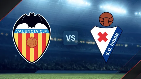 Valencia vs. Eibar por La Liga. (Foto: Getty Images)