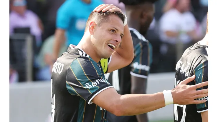 Javier Chicharito Hernández, delantero del Galaxy