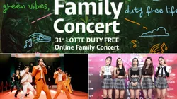 Hoy, a las 11:59 p.m., se acaba las inscripciones para ver Lotte Duty Free Family Concert 2021 (Fuente: lottedfs.com y Getty).