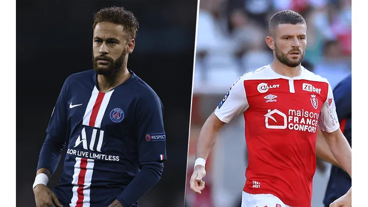 PSG vs. Reims con Neymar y Mbappé. (Foto: Getty Images)