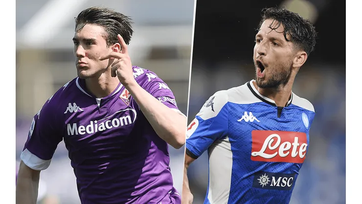 Fiorentina vs. Napoli por la Serie A. (Foto: Getty Images)