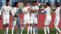 Jugadores del Real Madrid.