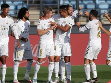 Un crack del Real Madrid, aislado por contacto con positivo de Covid-19