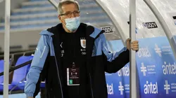 Oscar Washington Tabárez, entrenador del seleccionado uruguayo.