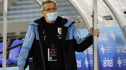 Oscar Washington Tabárez, entrenador del seleccionado uruguayo.