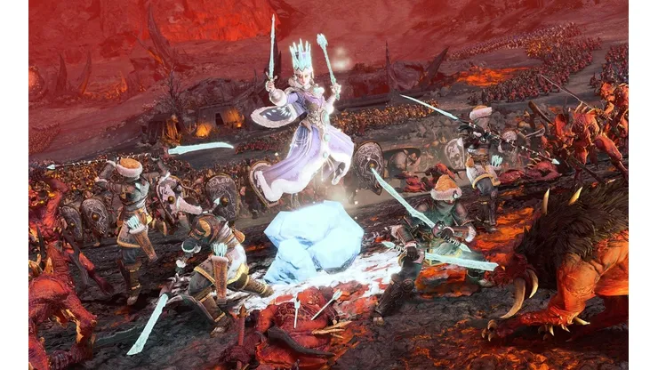 Total War: Warhammer III estrena su primer gameplay, y se ve alucinante