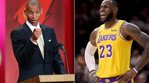 Reggie Miller y LeBron James