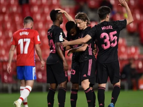 Sigue habiendo Liga: Madrid goleó al Granada y quedó a dos puntos del líder Atlético