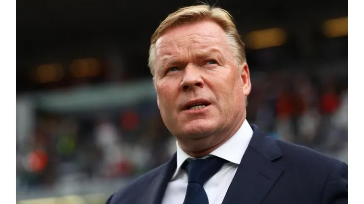 Ronald Koeman, entrenador de Barcelona.