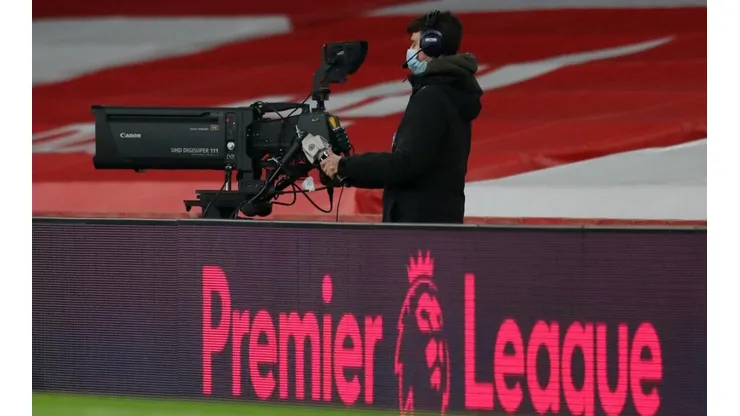 Premier League logo.