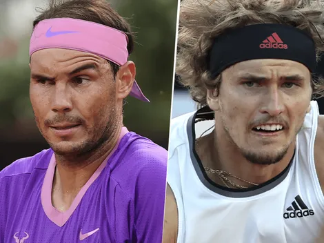 Qué canal transmite Rafael Nadal vs. Alexander Zverev por el Masters 1000 de Roma