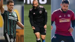 Chicharito, Higuaín y Martínez (Fotos: Getty | Getty | @ATLUTD)