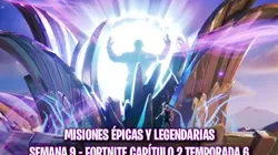 Todos los desafíos épicos y legendarios de la Semana 9 de Fortnite