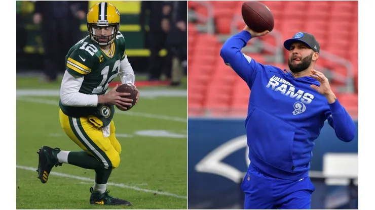 Aaron Rodgers y Blake Bortles