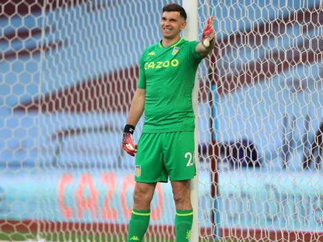 Emiliano Martínez está en el TOP 3 de arqueros con más vallas invictas en la Premier League