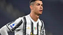 Cristiano Ronaldo durante un encuentro con Juventus.