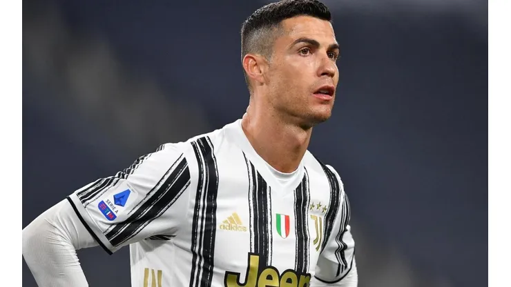 Cristiano Ronaldo durante un encuentro con Juventus.
