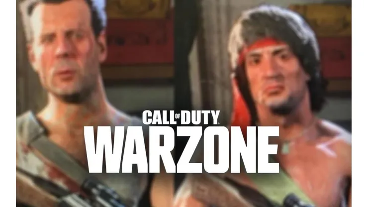 Se filtran las primeras imágenes de Rambo y Bruce Willis en Call of Duty: Warzone