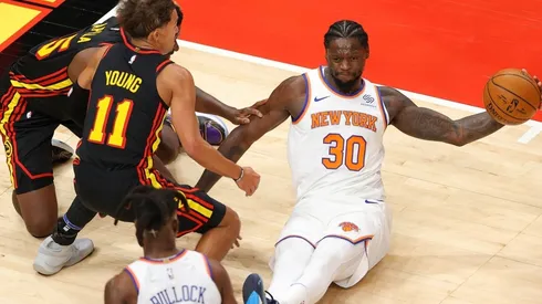 Trae Young y Julius Randle