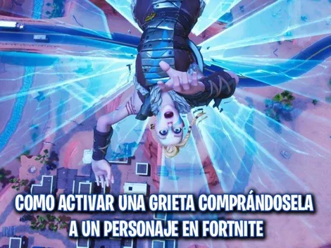 Cómo activar una Grieta comprándosela a un personaje en Fortnite