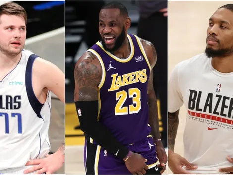 La desgracia de Luka Doncic y Damian Lillard será una bendición para LeBron James