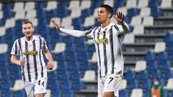 Cristiano anotó el 2 a 0 parcial de Juventus vs. Sassuolo y alcanzó el centenar de tantos en el club.