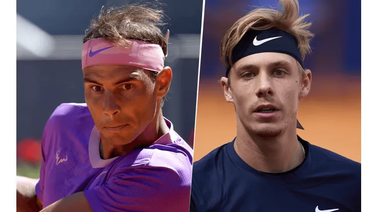 Rafael Nadal vs. Denis Shapovalov por el Masters 1000 de Roma (Foto: Getty Images).