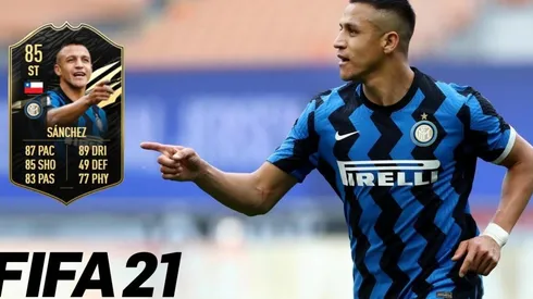 Alexis Sánchez recibe una nueva carta para el Ultimate Team del FIFA 21 en el TOTW 33