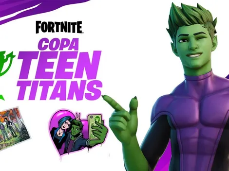 Fortnite presenta la Copa Teen Titans con recompensas de Beast Boy y Raven