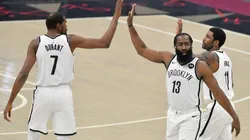 Kevin Durant, James Harden y Kyrie Irving