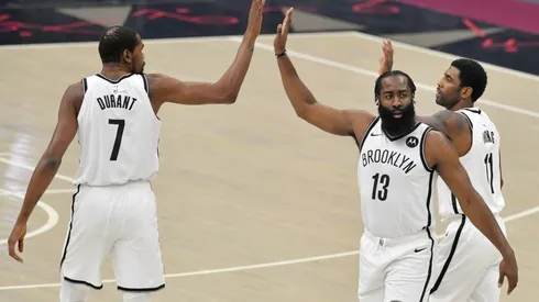 Kevin Durant, James Harden y Kyrie Irving