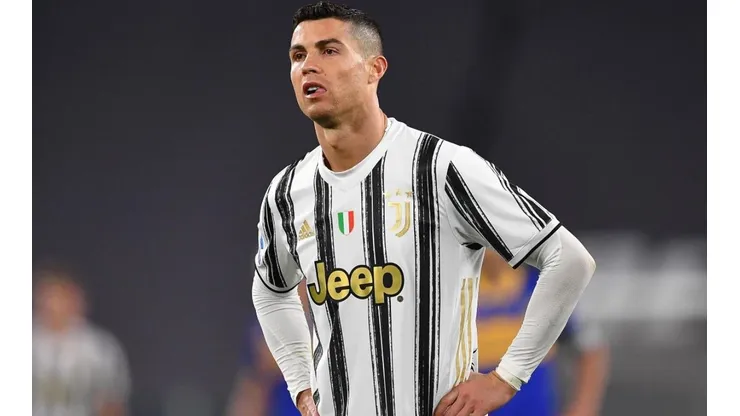 Cristiano Ronaldo durante un encuentro de la Serie A.