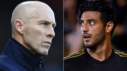 Bob Bradley y Carlos Vela