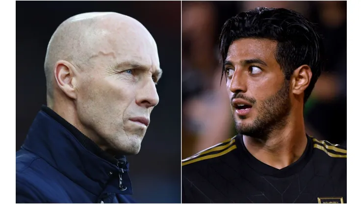 Bob Bradley y Carlos Vela