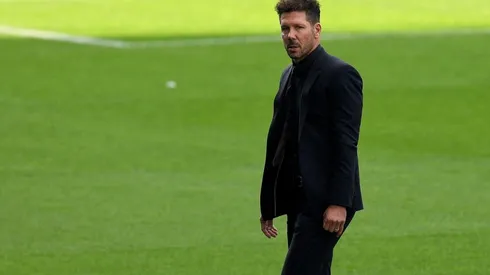 Diego Simeone en un encuentro con Atlético de Madrid.